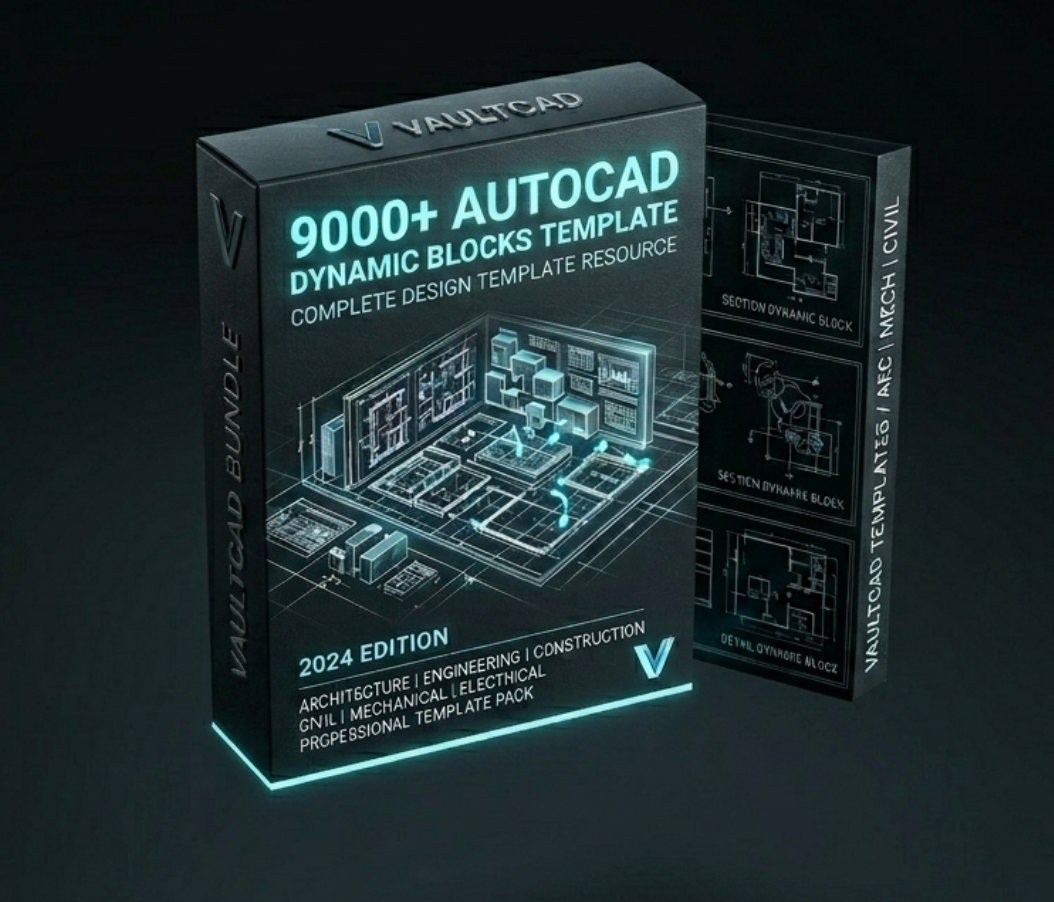 9000+ Autocad Dynamic Blocks Template