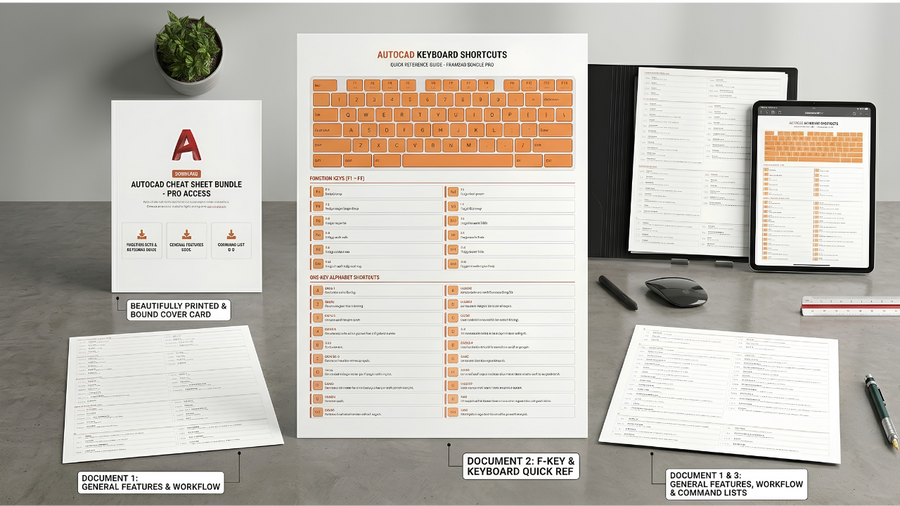 AutoCAD Shortcuts Reference Guide