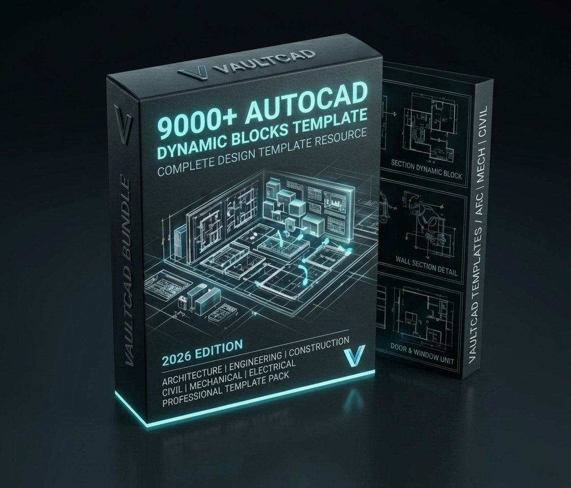 9000+ Autocad Dynamic Blocks Template